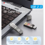 GS21 2 In 1 Multi Function USB 3.0 Type-C to USB and TF card OTG card Reader adapter - Image 2