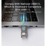 GS21 2 In 1 Multi Function USB 3.0 Type-C to USB and TF card OTG card Reader adapter - Image 4