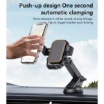 C267 360 Adjustable Silicone Non-slip Stretchable Suction Cup Press Phone Holder - Image 4