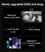 C267 360 Adjustable Silicone Non-slip Stretchable Suction Cup Press Phone Holder - Image 9