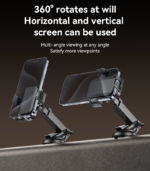 C267 360 Adjustable Silicone Non-slip Stretchable Suction Cup Press Phone Holder - Image 15