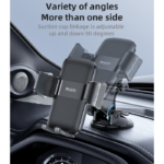 C175 One-touch Opening 360 Adjustable Viewing Angle Mini Suction Cup Ejector Clip Phone Holder - Image 4