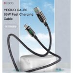 CA85 Zinc Alloy 5A Super Fast Charging USB Data Cable USB To Type-C Data Cable - Image 2