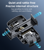 C175 One-touch Opening 360 Adjustable Viewing Angle Mini Suction Cup Ejector Clip Phone Holder - Image 13