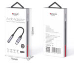 YAU19 Aluminum Alloy Nylon Cable USB Type-C To 3.5mm Aux Port Audio Adapter Cable - Image 7