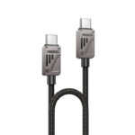 CA196 1.2M PD 60W Type-C To Type-C Fast Charging CarPlay Is Applicable Zinc Alloy Data Cable