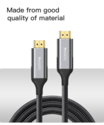 HM11 8K Ultra Clear Metal Shell and interface No Delay In Data Transfering HDMI Cable - Image 17