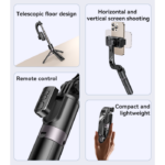 SF28 Handheld/Standing With Remote Controller Intelligent Anti-shake Selfie Stick Gimbal Stabilizer - Image 3