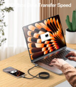 CA196 1.2M PD 60W Type-C To Type-C Fast Charging CarPlay Is Applicable Zinc Alloy Data Cable - Image 13