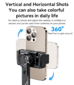 SF28 Handheld/Standing With Remote Controller Intelligent Anti-shake Selfie Stick Gimbal Stabilizer - Image 9