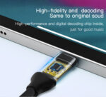 YAU19 Aluminum Alloy Nylon Cable USB Type-C To 3.5mm Aux Port Audio Adapter Cable - Image 9