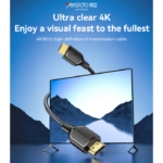 HM16 1.8m Long Gold Plated Interface Ultra Clear 4K 30Hz Stable Transmission HDMI Video Cable - Image 2