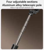 SF28 Handheld/Standing With Remote Controller Intelligent Anti-shake Selfie Stick Gimbal Stabilizer - Image 14