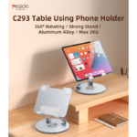 C293 360 Rotating Good Heat Releasing Folding Design Aluminum Alloy Table Holder - Image 2