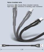 CA45 Fast Charger Usb To 5A Type-C Usb Data Cable Line Mobile Phone Charging Cable - Image 11
