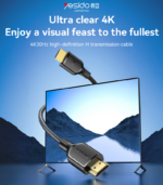 HM16 1.8m Long Gold Plated Interface Ultra Clear 4K 30Hz Stable Transmission HDMI Video Cable - Image 6
