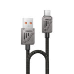 CA135C 1.2 Meter 18W Fast Charging USB to Type-C Flexible Thread  Zinc Alloy Data Cable