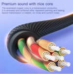 YAU19 Aluminum Alloy Nylon Cable USB Type-C To 3.5mm Aux Port Audio Adapter Cable - Image 14