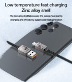 CA135C 1.2 Meter 18W Fast Charging USB to Type-C Flexible Thread  Zinc Alloy Data Cable - Image 13