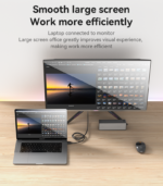 HM16 1.8m Long Gold Plated Interface Ultra Clear 4K 30Hz Stable Transmission HDMI Video Cable - Image 9