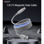 CA173  USB To Type-C 1 Meters Length Max 18W Fast Charging Magnetic Data Cable - Image 2