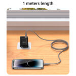 CA173  USB To Type-C 1 Meters Length Max 18W Fast Charging Magnetic Data Cable - Image 4
