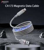 CA173  USB To Type-C 1 Meters Length Max 18W Fast Charging Magnetic Data Cable - Image 6