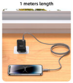 CA173  USB To Type-C 1 Meters Length Max 18W Fast Charging Magnetic Data Cable - Image 10