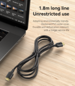 HM16 1.8m Long Gold Plated Interface Ultra Clear 4K 30Hz Stable Transmission HDMI Video Cable - Image 12