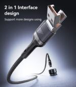 CA165C 2 in 1 60W Fast Charging High-density Braided Body USB/Type-C To Type-C Data Cable - Image 9