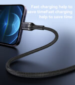 CA165C 2 in 1 60W Fast Charging High-density Braided Body USB/Type-C To Type-C Data Cable - Image 11