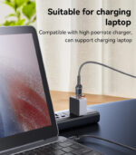 CA165C 2 in 1 60W Fast Charging High-density Braided Body USB/Type-C To Type-C Data Cable - Image 13