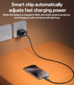 CA179 1.2 Meters Type-C To Type-C PD 100W Super Fast Charging Built-in Digital Display Data Cable - Image 16