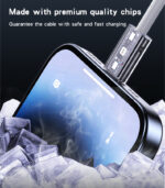 CA163 1.2 Meters 60W Fast Charging Cloth Braided Design TC to TC Data Cable For IP - Image 13