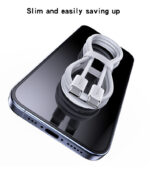 CA163 1.2 Meters 60W Fast Charging Cloth Braided Design TC to TC Data Cable For IP - Image 16