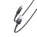 CA123C 1.2 Meter Braided High-tenacity 27W Auto Disconnect Fast Charging USB To Type-C Data Cable