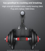 CA160 Aluminum Alloy Shell 60W Fast Charging Type-C To Type-C Auto Disconnecting Charging Data Cable - Image 16