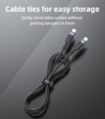 CA160 Aluminum Alloy Shell 60W Fast Charging Type-C To Type-C Auto Disconnecting Charging Data Cable - Image 17