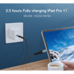 CA66  Newest Arrival Type-C to Type-C Cable Computer Phone QC Charging Type-C Data Cable - Image 4