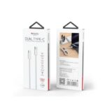 CA164 2 Meters 60W Fast Charging Cloth Braided Design TC to TC Data Cable For IP - Image 5