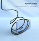 CA96 1.2M 60W (20V/3A) Nylon Braided Fast Charging Type-C to Type-C Data Cable - Image 12
