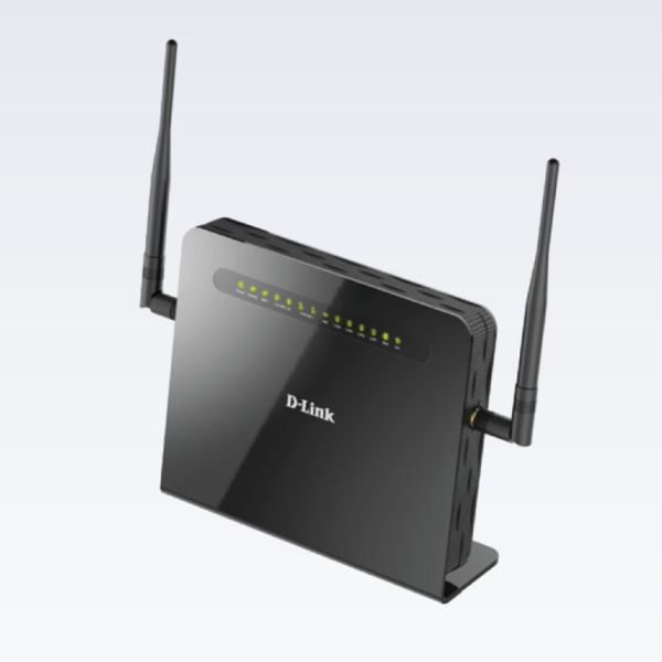 Wireless AC1200 Dual-Band Gigabit VDSL2 4-Port Eth..