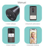 SF10 AI Intelligent 360 Degree Auto Face Tracking Selfie Living Video Phone Holder Selfie Stick - Image 13