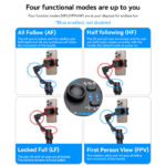 SF27 Three-axis Handheld Shooting Gimbal Stabilizer Auto Face Tracking Handheld Selfie Stick Tripod - Image 4