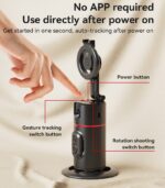 SF20 360 Auto Face Tracking Tipod Al Cloud Eye Three-axis Tracking N52 Magnetic Tracking PTZ Bracket - Image 15