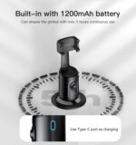 SF15 AI Intelligent Auto Face Tracking Phone Holder Gimbal Stabilizer Phone Tripod Selfie Stick - Image 16