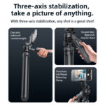 SF17 360 Handheld Panoramic Shot Selfie Stick 2.05M Bluetooth Remote Shooting Aluminum Alloy Tripod - Image 3