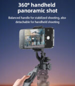 SF17 360 Handheld Panoramic Shot Selfie Stick 2.05M Bluetooth Remote Shooting Aluminum Alloy Tripod - Image 10
