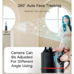 SF16 Auto Face Tracking Tripod 360 Removable Design With Remote Controller Selfie Stick Holder - Image 4