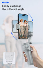 SF18 Phone Gimbal Stabilizer 360 Ai Auto Face Tracking Handheld Selfie Stick Tripod Tracking Gimbal - Image 13